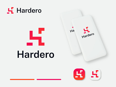Modern Minimalist H - Letter Logo Design