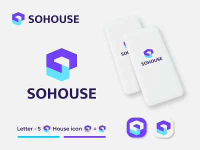 Modern Minimalist Sohouse - Logo Design । Branding