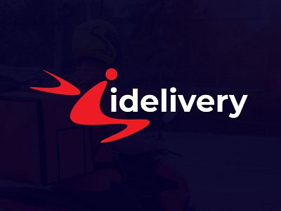 Modern Minimalist  idelivery  Logo Design  । Branding