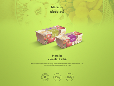 Product page layout fruits layout page product