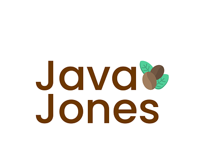 Coffee Shop Logo: Java Jones coffee dailylogochallenge illustration logo
