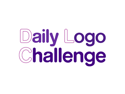 Daily Logo Challenge Redesigned dailylogochallenge logo