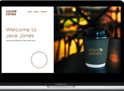 Java Jones Coffee Shop coffee dribbbleweeklywarmup