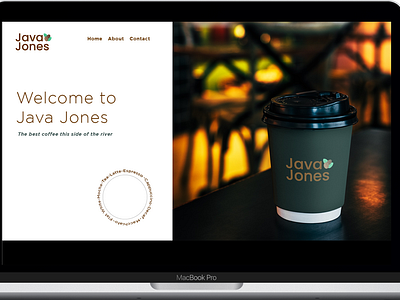 Java Jones Coffee Shop coffee dribbbleweeklywarmup