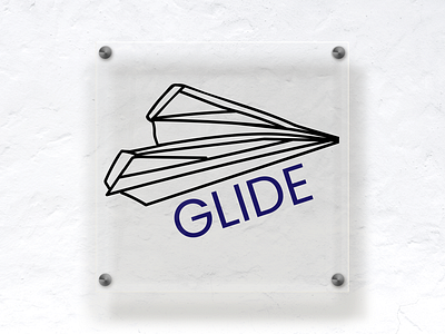 Paper Airplane Logo: Glide