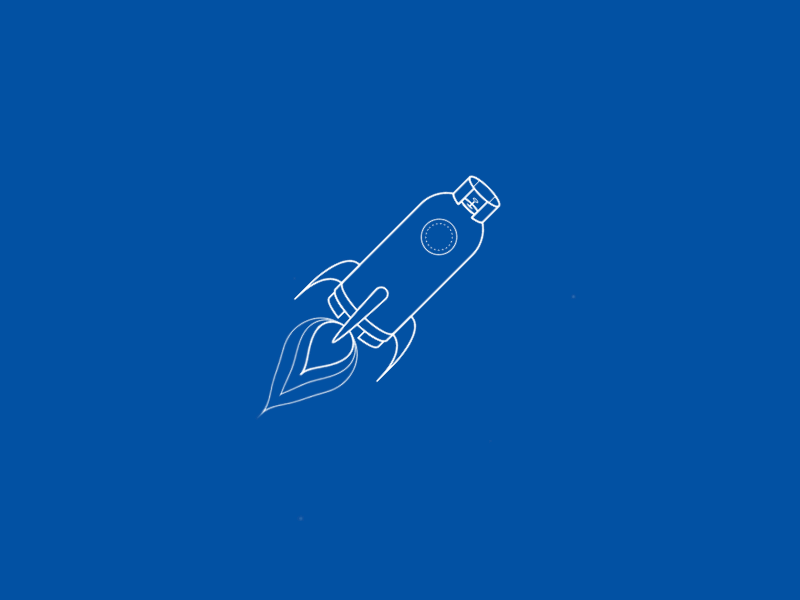 Aygaz Tube Rocket agency animation aygaz design flat fly rocket tube ui web