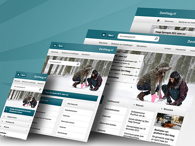 Responsive website Denhaag.nl