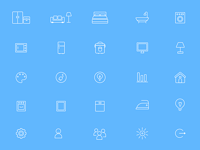 Home Icons Set