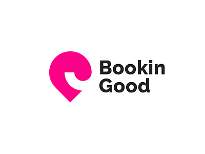 Logo For Booking Good pin smile