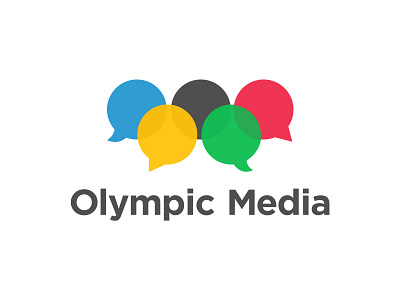 Logo for Olympic Media logo media olympic