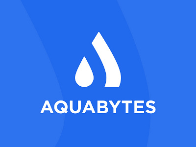 Logo for Aquabytes a aqua bytes logo