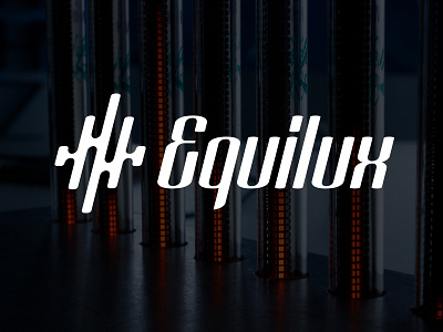 Logo for Equilux audio equalizer logo music