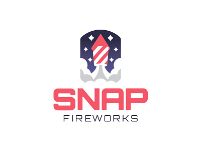 Logo for SNAP fireworks logo