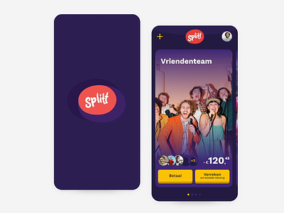 Splitt app after effects animation button card cards counter dashboard gallery interaction landingspage loader logo lottie payment push spinner splash swippe tap ui