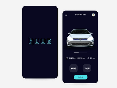 Shared mobility app 3d after effects android app button car element figma free hugo noorlander ios lottie membership mobility noorlander shared sharing splash swipe volkswagen