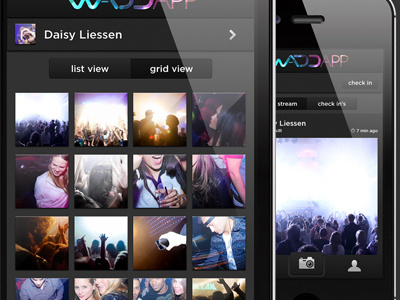 Waddapp android app design gui ios iphone photoshop ui visual