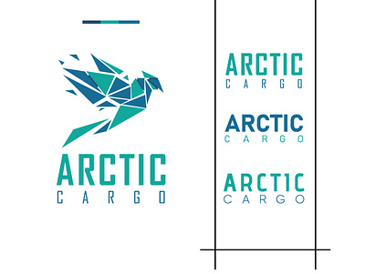 Arctic Cargo Logo. arctic logo branding color logo font logo graphic design logo