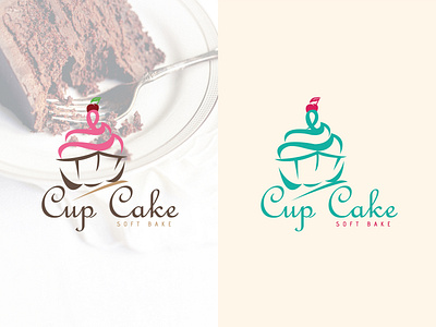Cup Cake Logo.