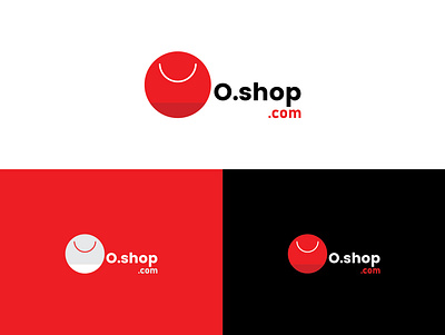 O shop logo graphic design icon logo letter logo logo design minimal logo o logo shop shop logo
