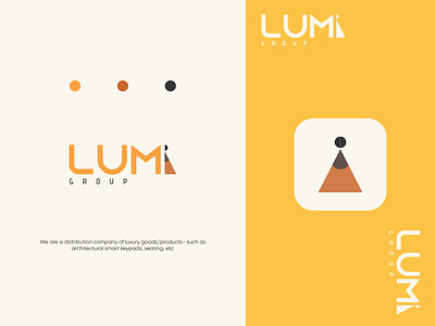 Lumi Architect Logo architect logo brand identity graphic design icon logo iconic logo l logo logo design lumi group minimal logo