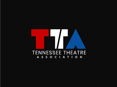 TTA Logo lettering logo logo design theatre theatre logo typography
