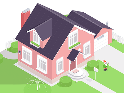 Smart Home home house illustration isometric nyt rboy rocketboy smarthome