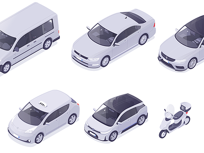 Cars affinity app car designer illustration isometric rboy rocketboy selector vehicles