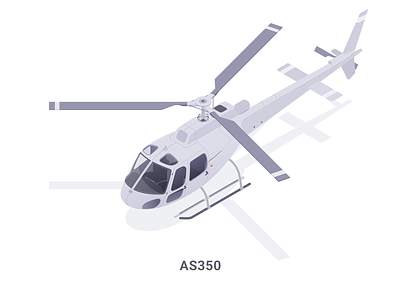 Helicopter affinity cabify helicopter icon illustration isometric rboy rocketboy