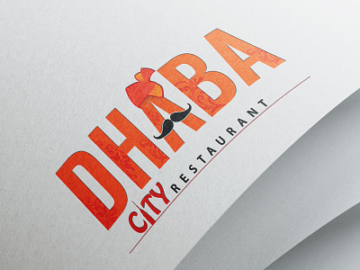 Dhaba City, Restaurant Logo graphic design illustration logo minimal logo restaurant logo vector
