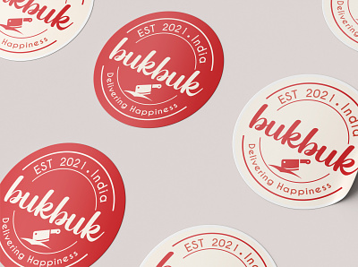BUKBUK - LOGO app design graphicdesign grocery app logo logotype mobile app online shop
