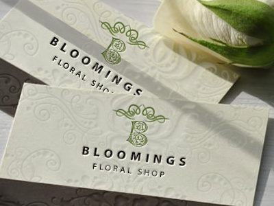 BusinessCard - Flower Shop businesscard flowershop logo