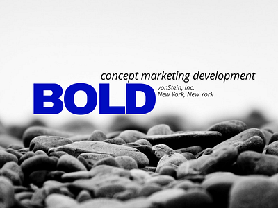 Bold Concept Marketing Development business development marketing story boarding