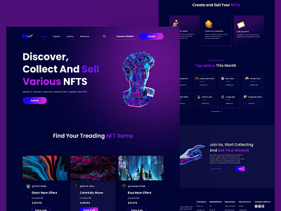 NFT Landing Page