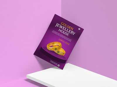 golden jewellery banner banner design book cover design flyer graphic design poster