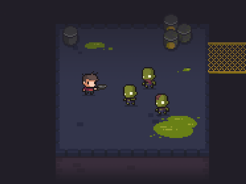 Free Assets: Zombie Game - Characters by Chris K. Seidel on Dribbble