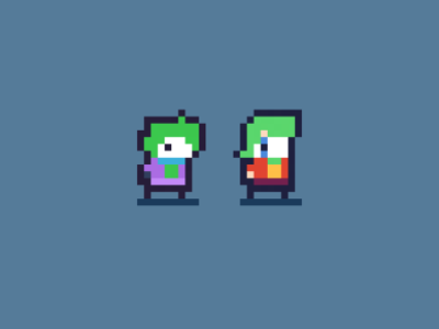 New and old Joker - Pixel Art Character