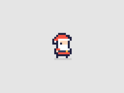 Nicolaus - Daily Pixel Character by Chris K. Seidel on Dribbble