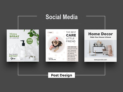 Social Media Post Design | Facebook, Instagram