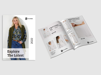 Catalog Design | Catalogue apparel clothing digital product dress and merchandising fashion designing minimal perfect