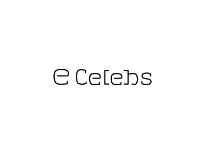 eCelebs brackets brand branding celebrity didone fashion frame identity lettering logo monoline photos rejected script type typography url website