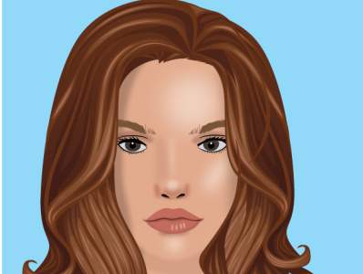 I will make your portrait graphic design illustration portraits vector portrait