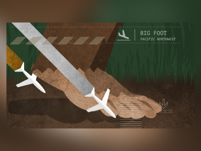 Red Robin Promo - Big Foot after effects bechtel big foot monster style frame tour travel