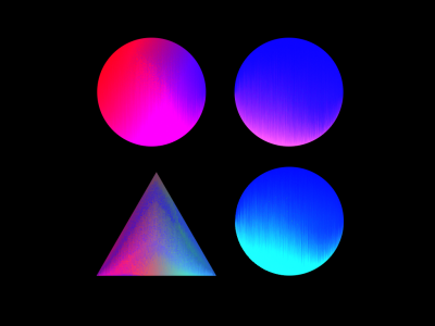 Logo 2017 - Ryan Bechtel circles design logo pixels ryan bechtel shapes texture