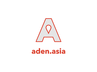 Aden Asia asia location logo pin