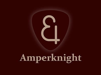 Amperknight ampersand knight logo