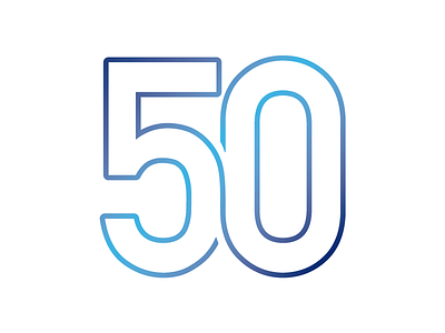 From 50 to infinity 50 anniversary fifty icon infinity line loop mark
