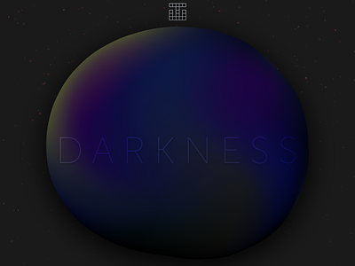 Darkness Playlist Cover blob cover darkness gradient museo playlist shadow spotify