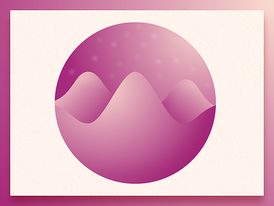Yummy hills graphic hills icon jelly landscape mountains yummy