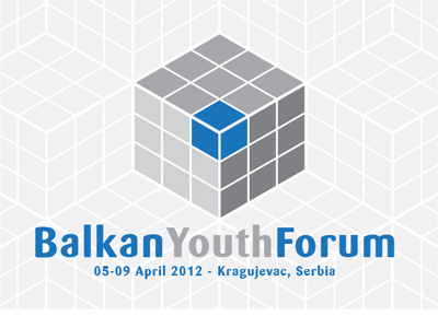Balkan Youth Forum conference flag logo