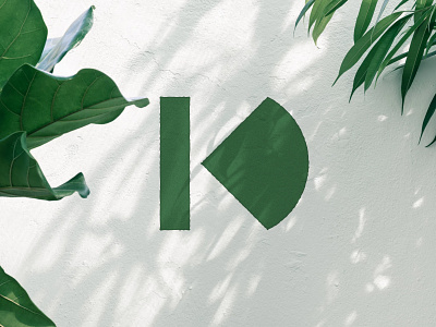 KD Monogram icon kd logo mark minimal modernism modernist monogram